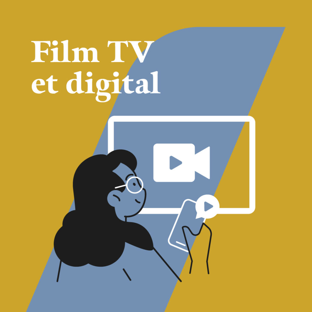 illustration miniature film TV