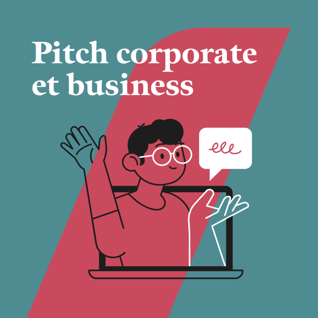 illustration miniature pitch corporate & business