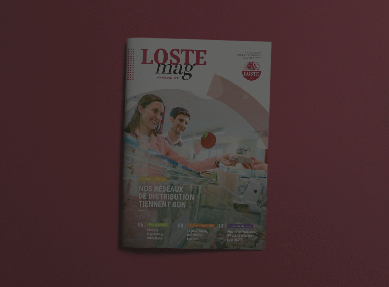 Couverture magazine Loste